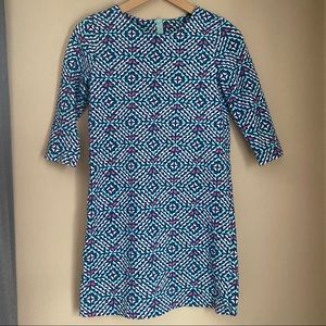 VINEYARD VINES: girls whale tail square knit dress